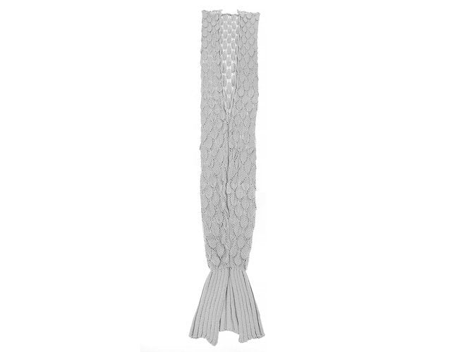 Mermaid tail blanket - gray KO11380
