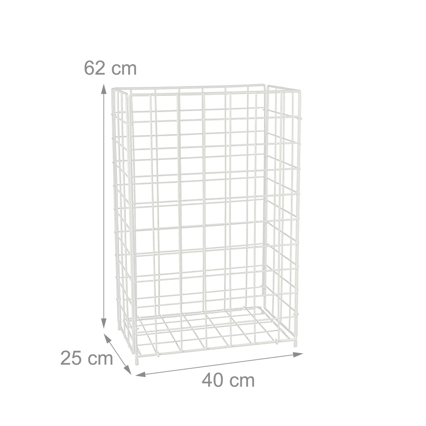 Mesh Wastebasket, 60L – Office or Bathroom Use