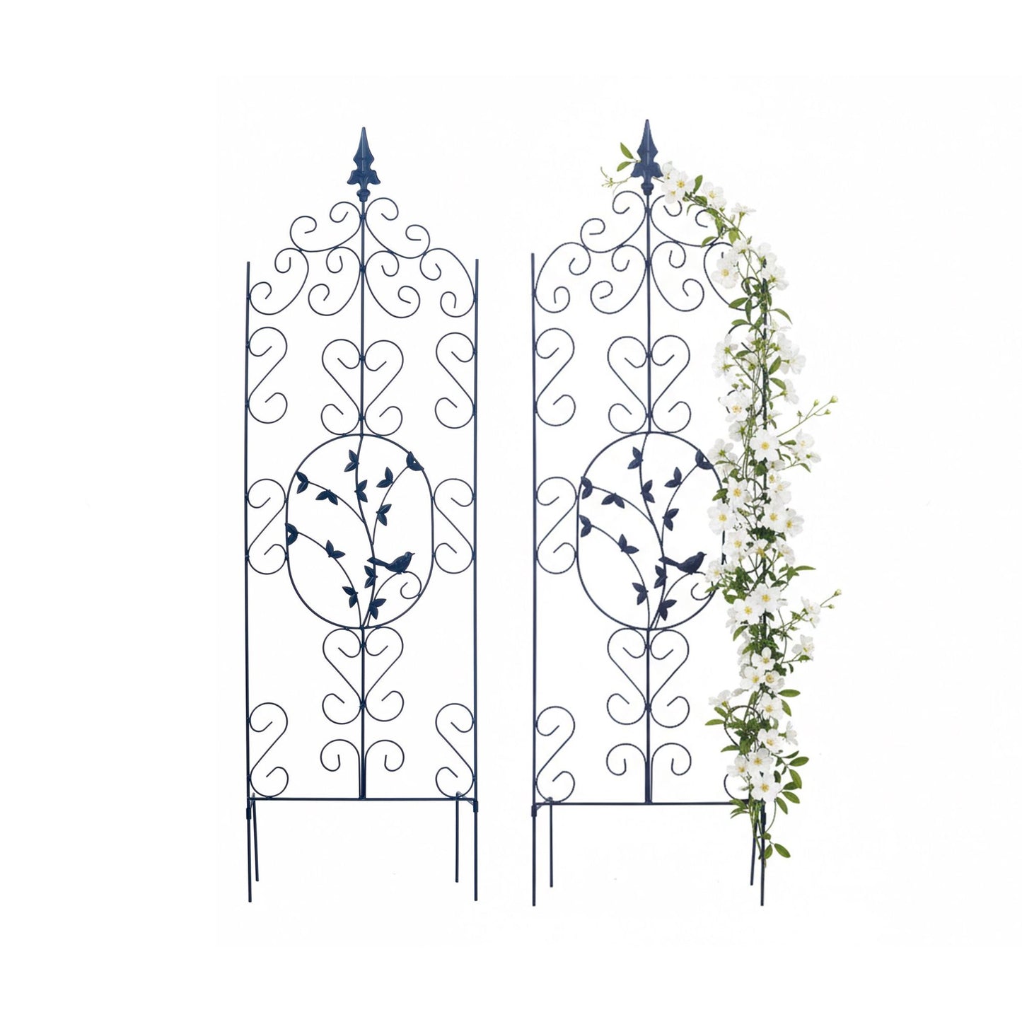 Metal Climbing Trellis for Roses and Vines