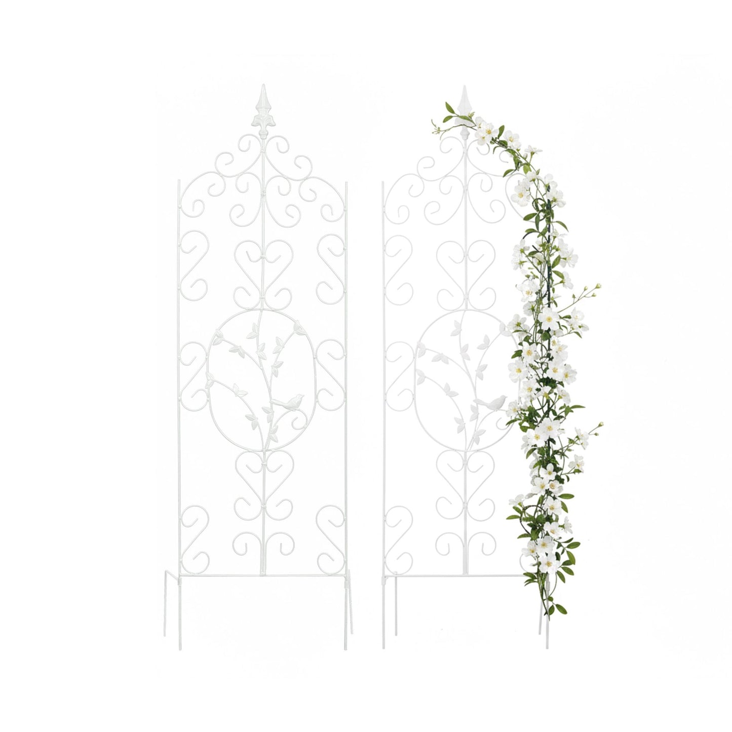 Metal Climbing Trellis for Roses and Vines