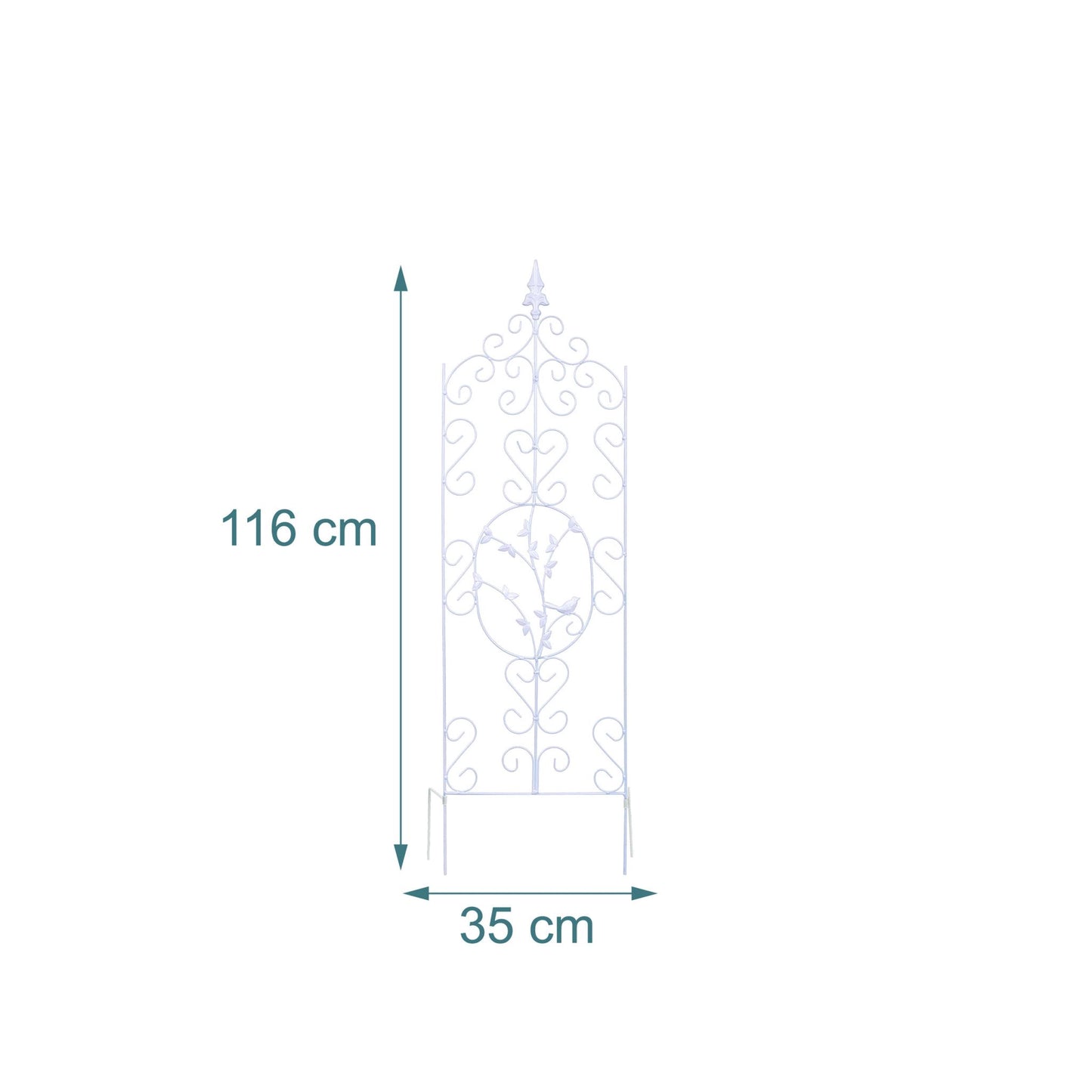 Metal Climbing Trellis for Roses and Vines