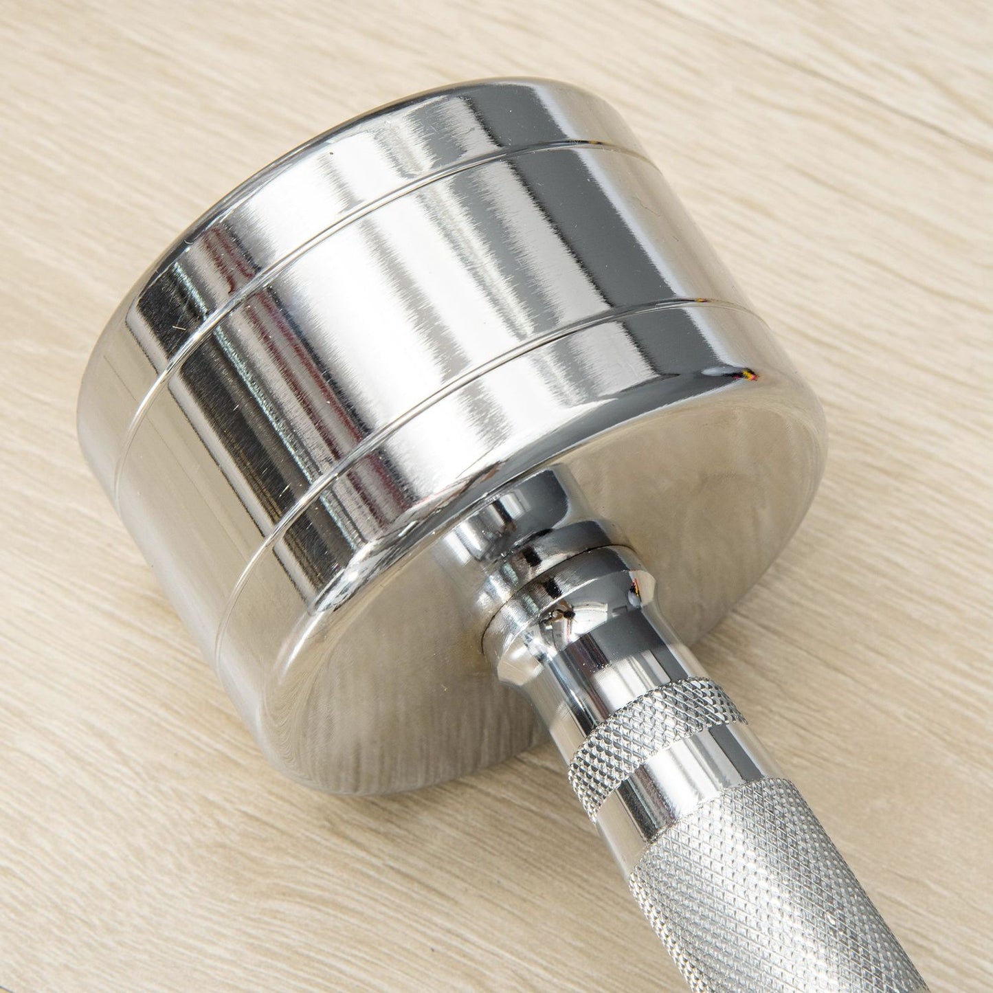 7 kg metal dumbbells set with 2, non-slip grooved handles
