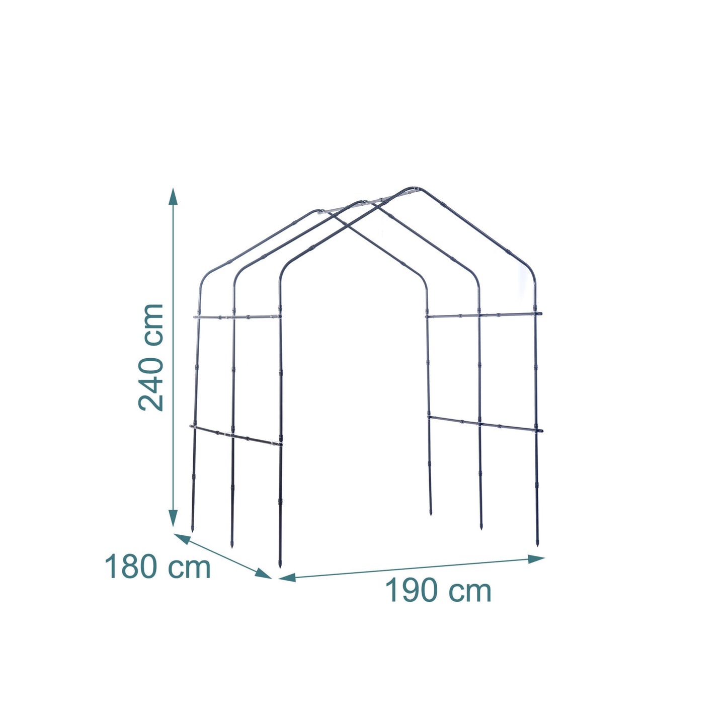 Metal Garden Arch Trellis for Climbing Plants