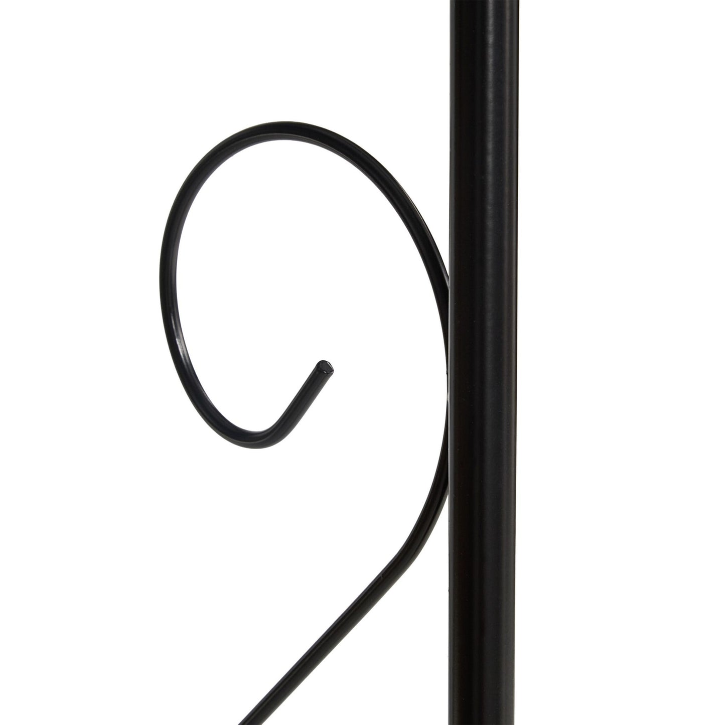 Metal Garden Archway for Climbing Plants – Black