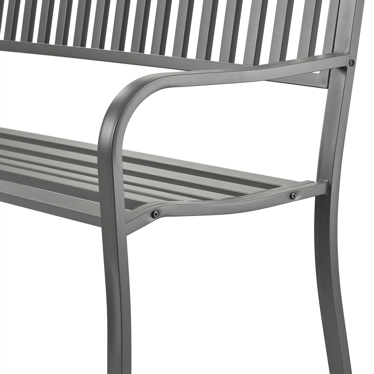 Metal Garden Bench – Decorative Outdoor Seating