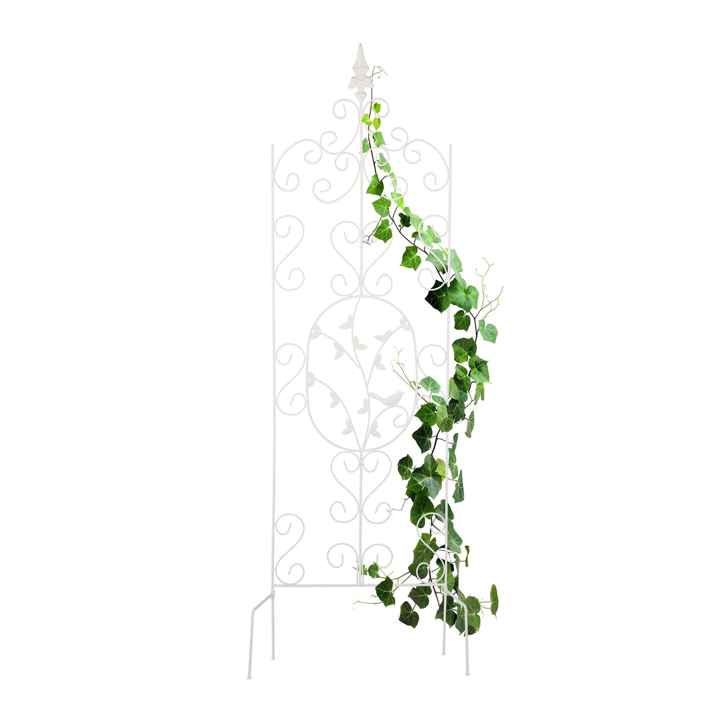 Metal Garden Trellis, Vintage Design, Climbing Plant Support