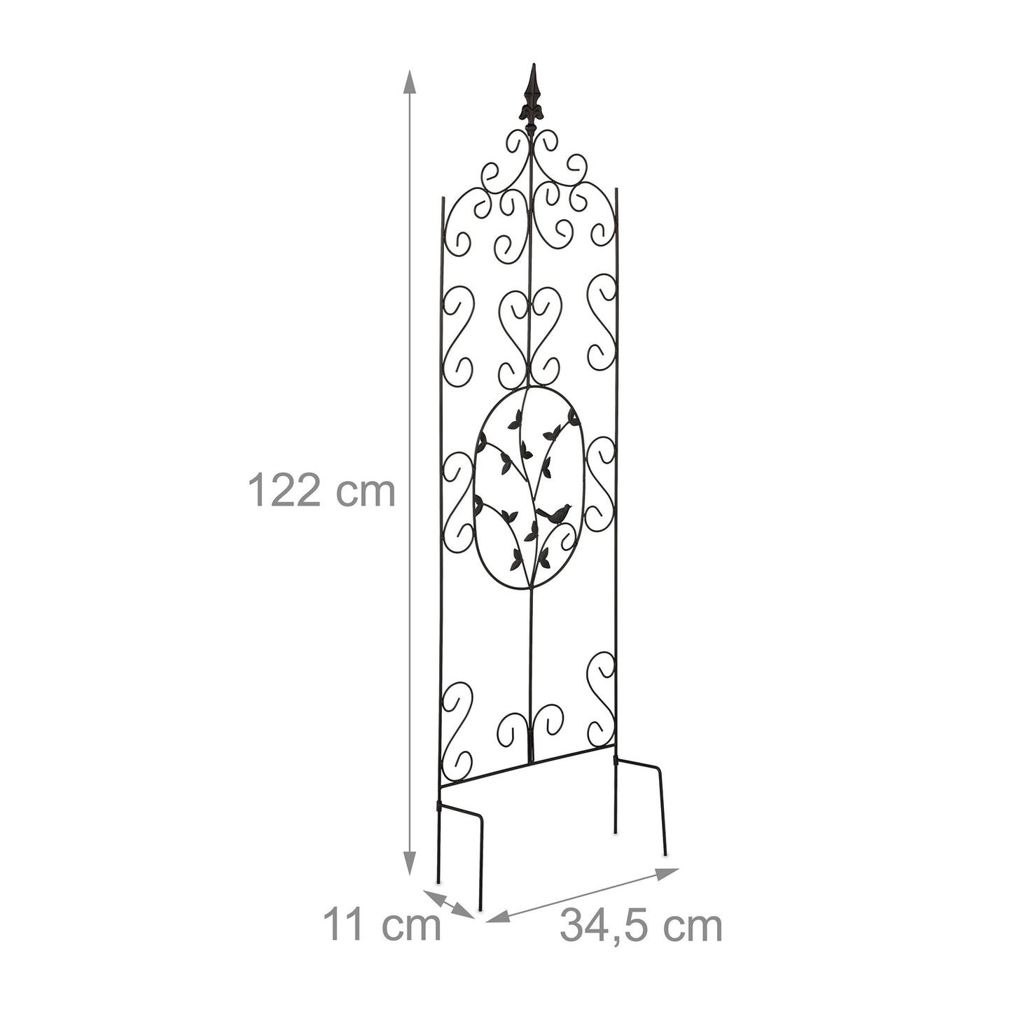 Metal Garden Trellis for Climbing Plants