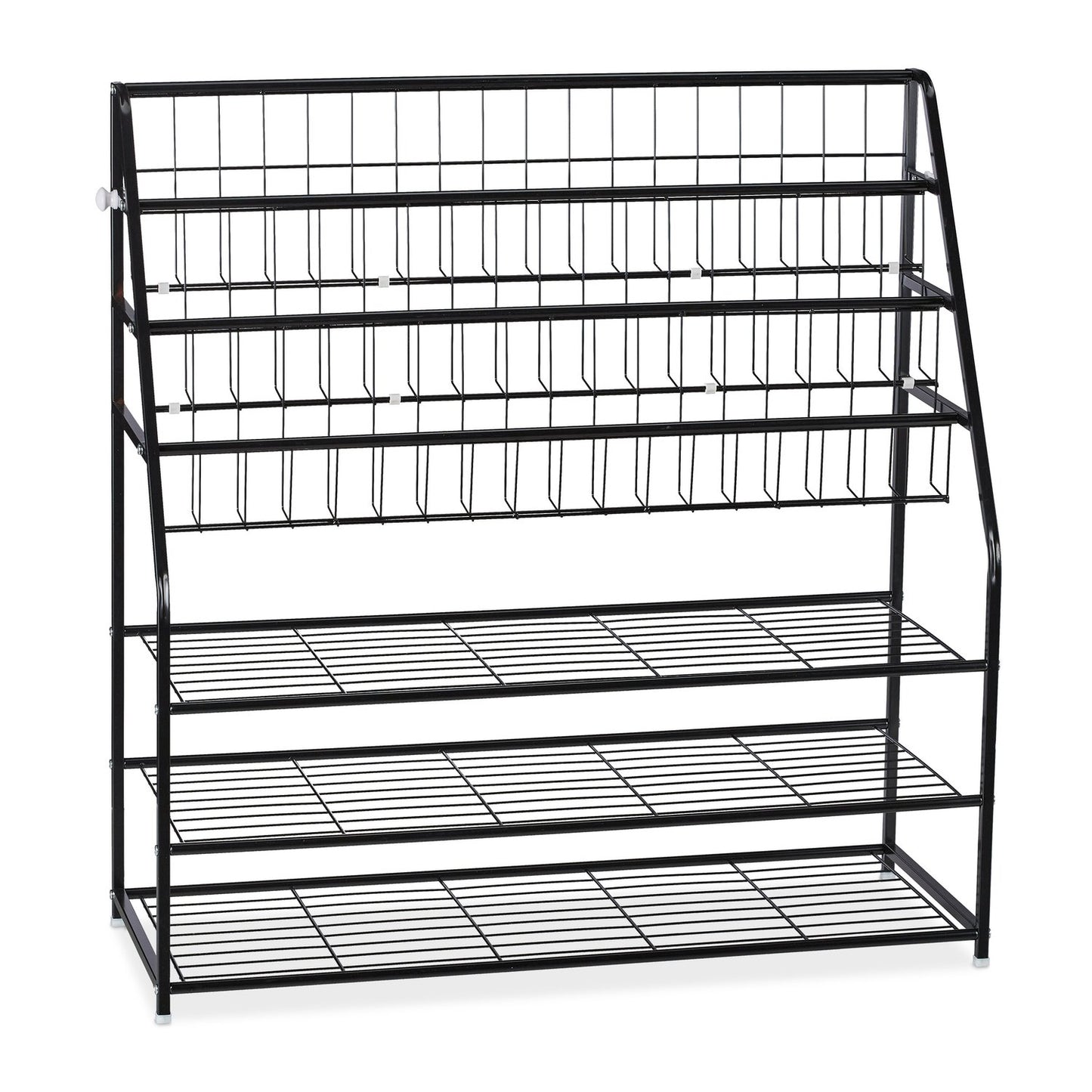 Metal magazine rack XL