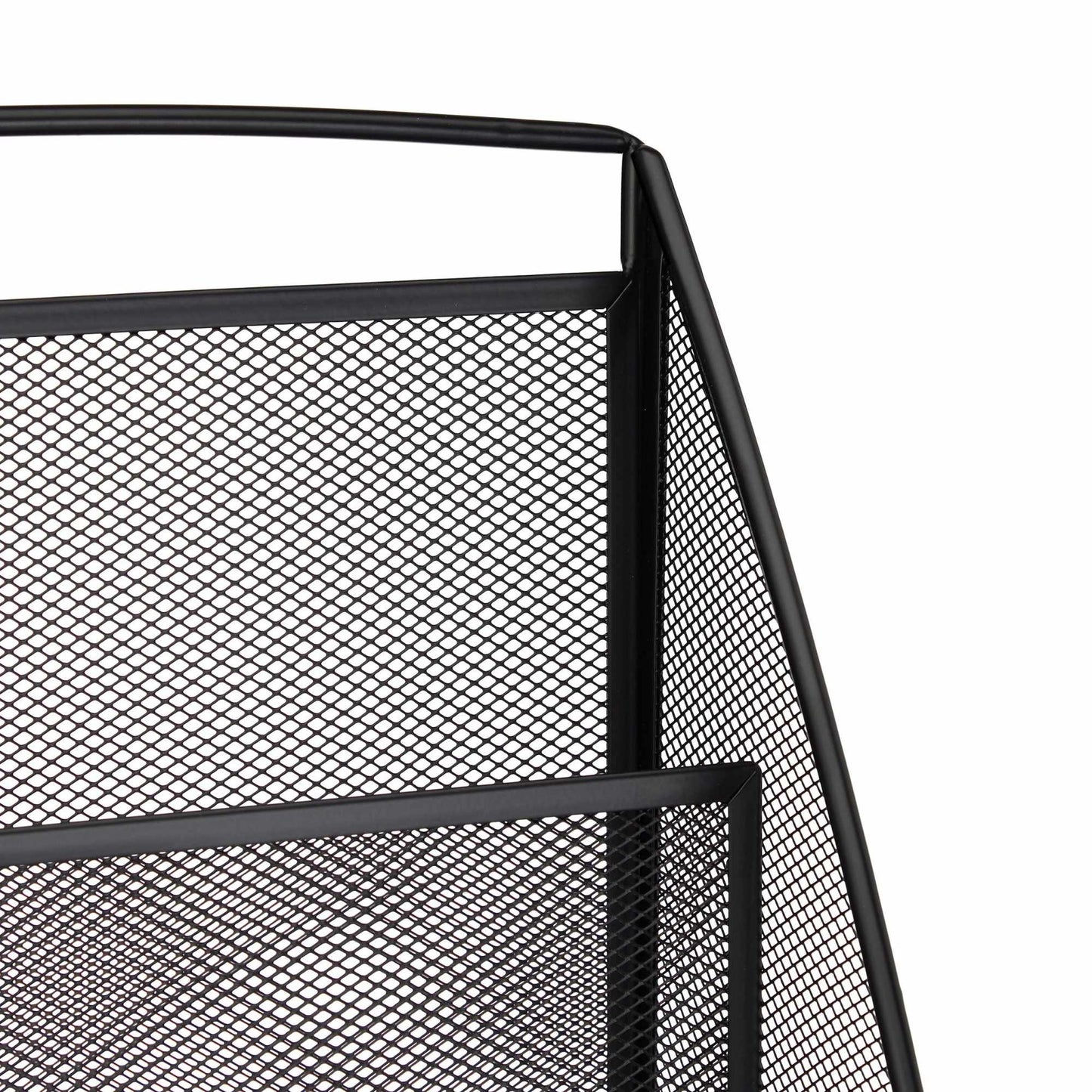 Metal Mesh Magazine Rack