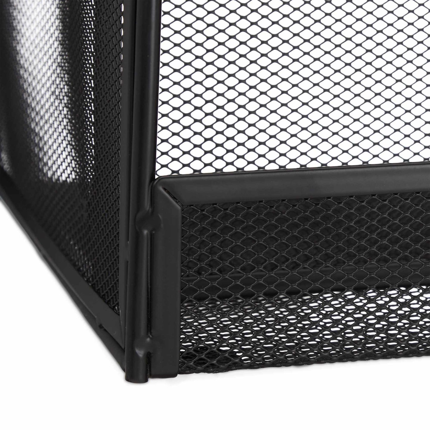 Metal Mesh Magazine Rack