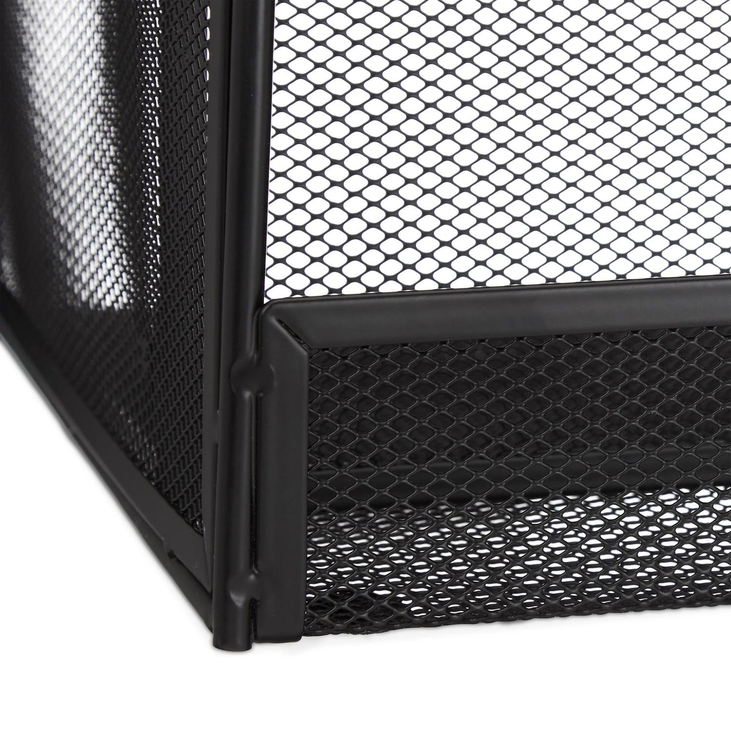 Metal Mesh Magazine Rack