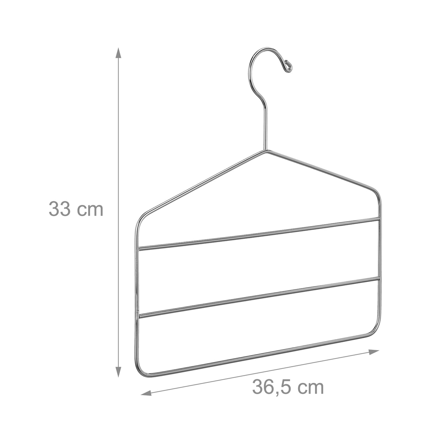 Metal Multi Trouser Hanger