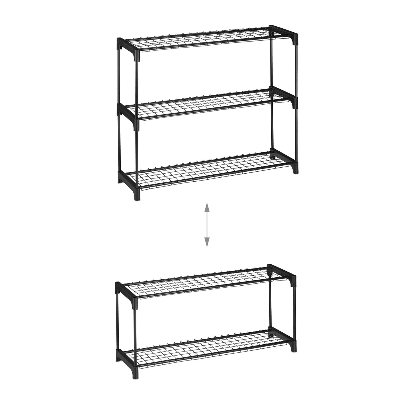 Metal Plant Rack with 6 Shelves for Indoor Use