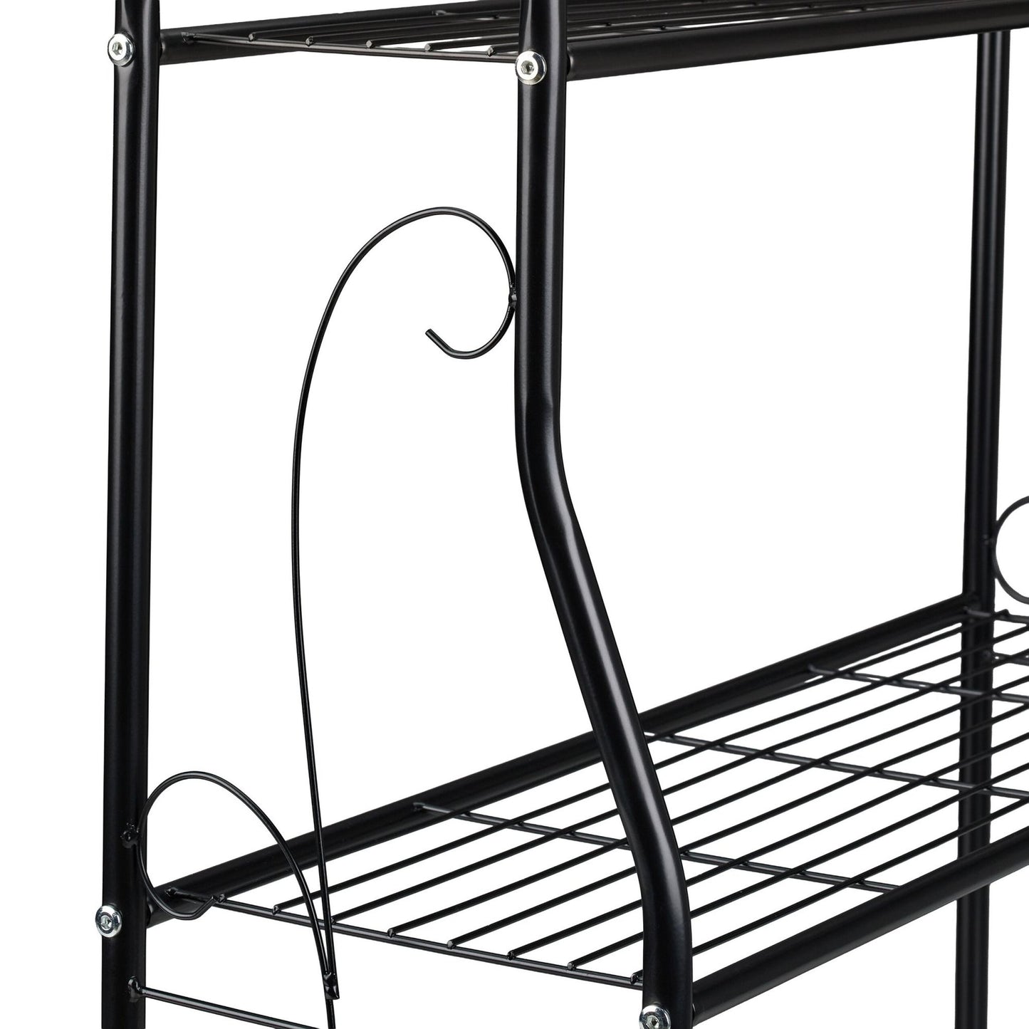 Metal Plant Stand with 3 Tiers for Indoor/Outdoor Use