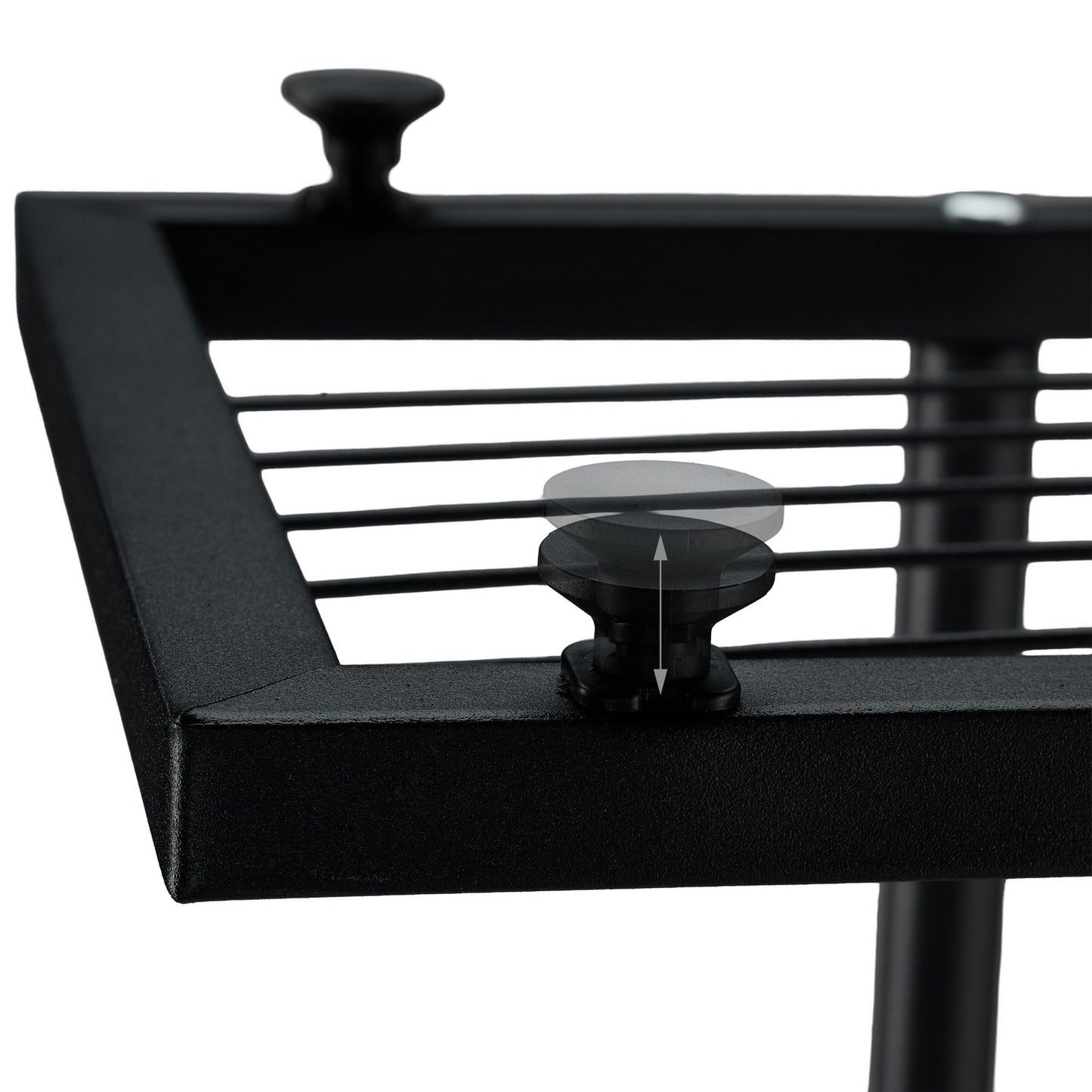 Metal Plant Stand with 6 Tiers, Powder-Coated Steel