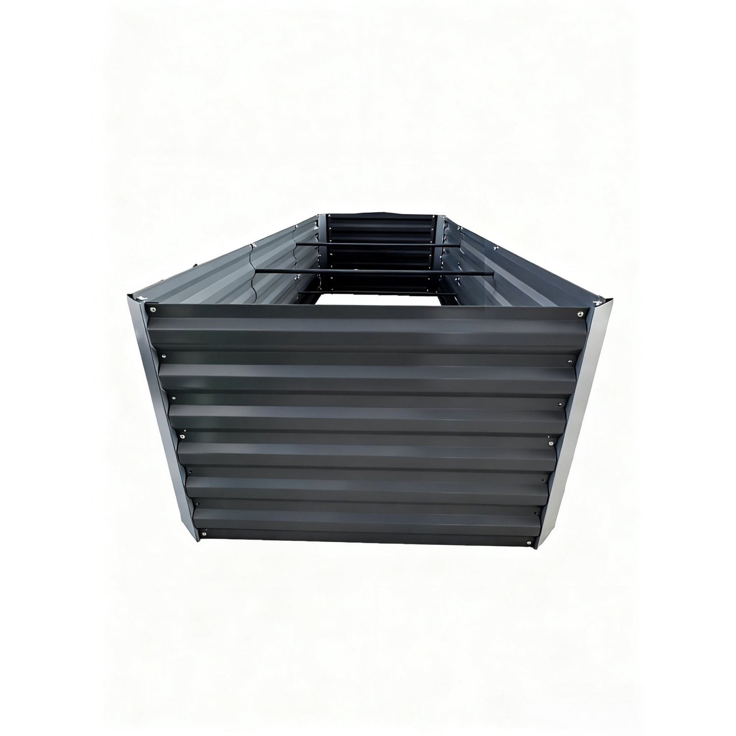 Metal Raised Garden Bed, 57x240x90cm, Galvanized Steel