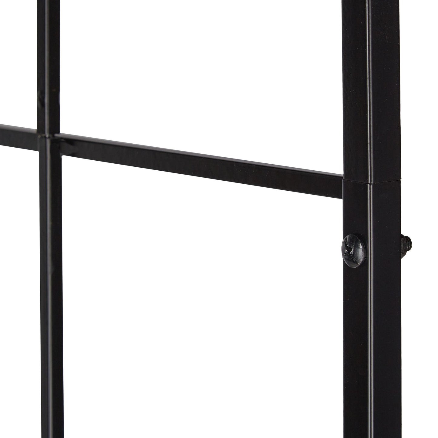 Metal Rose Arch in Black