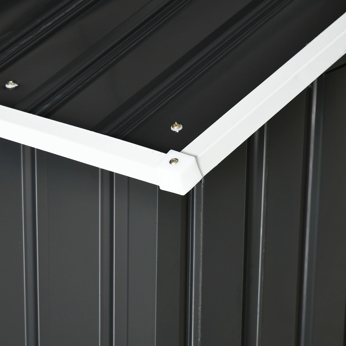 Metal Shed for Lawn Mower Robot, Rustproof, 86x100x63cm