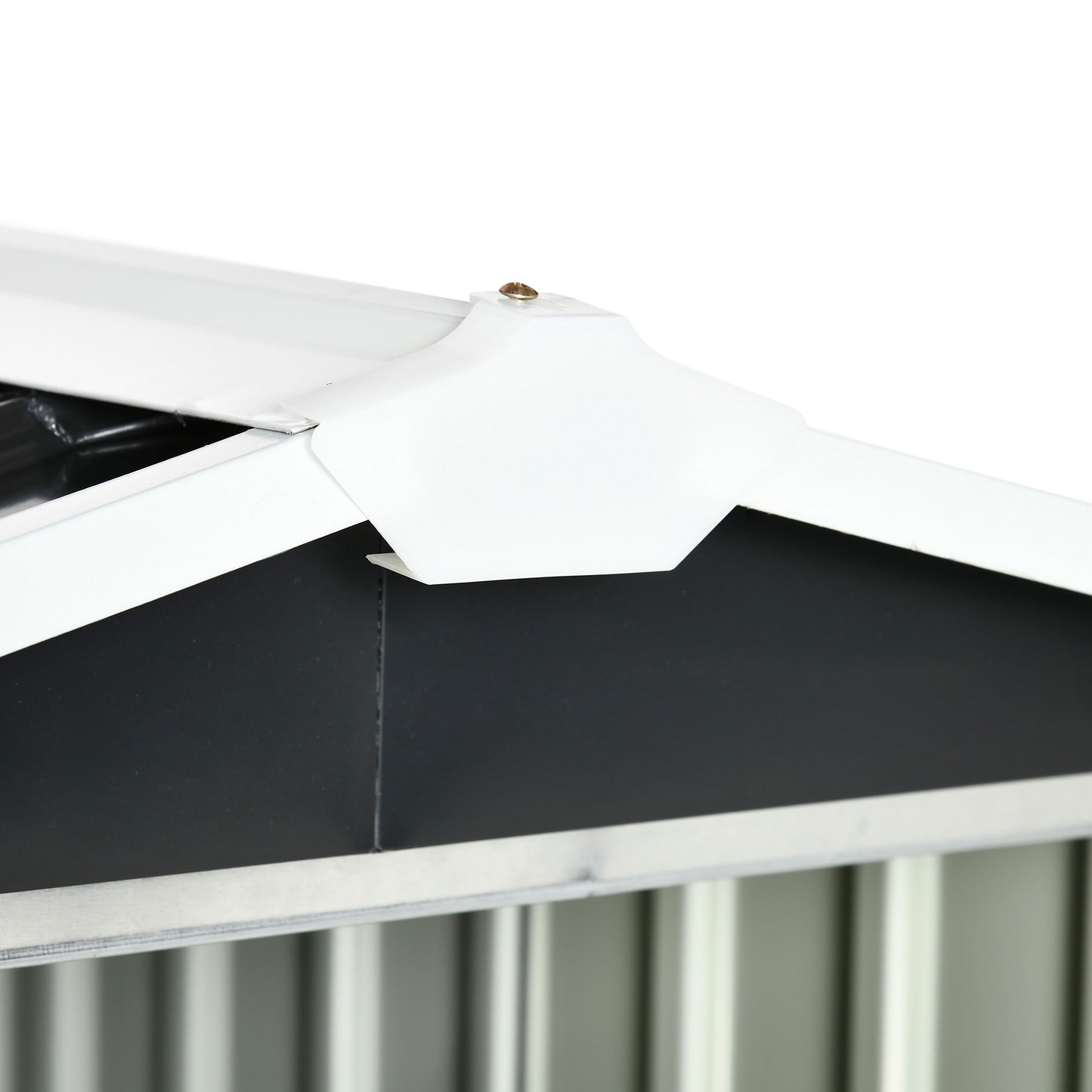 Metal Shed for Lawn Mower Robot, Rustproof, 86x100x63cm