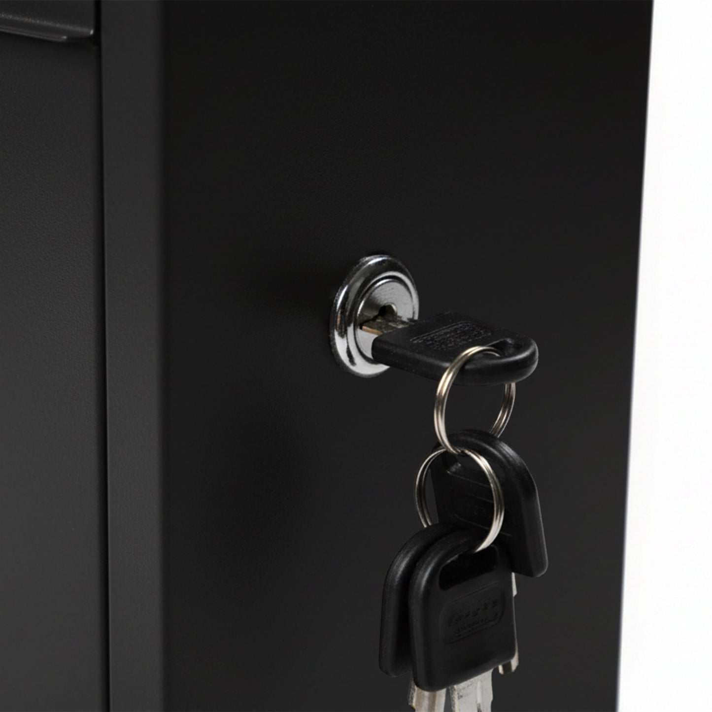 Metal Wall-Mounted Mailbox, Weatherproof, Lockable