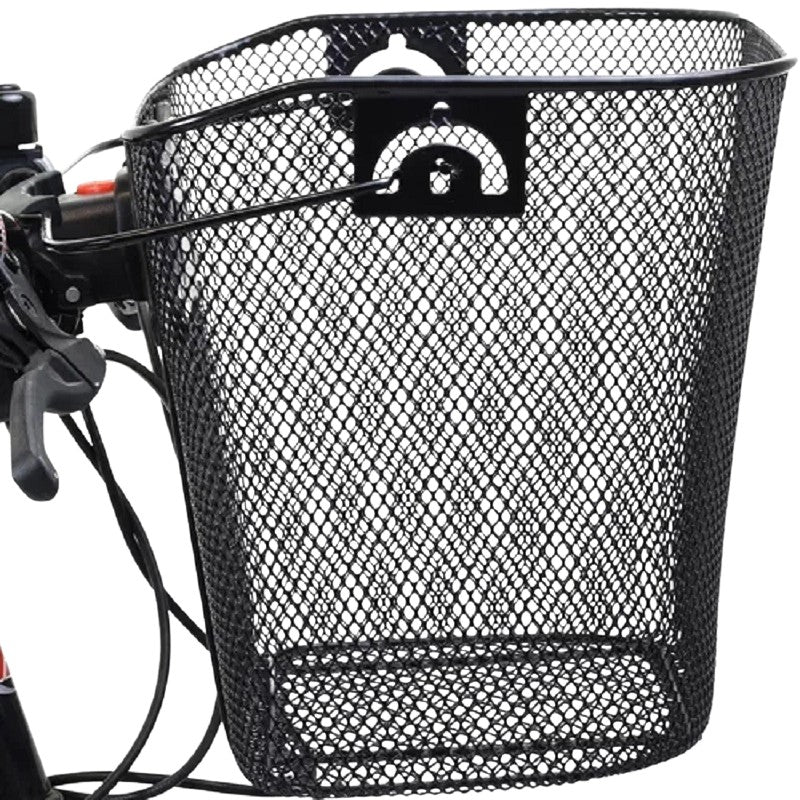 Metal bicycle basket 23557