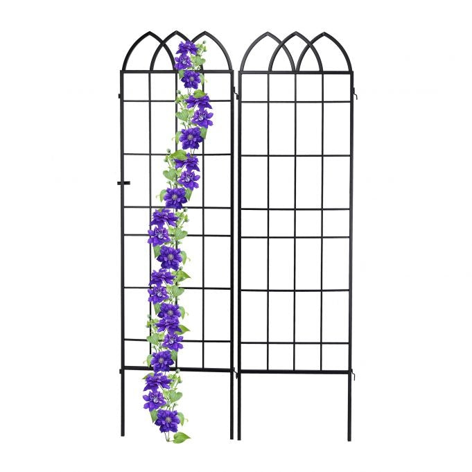 Metal climbing support, set of 2