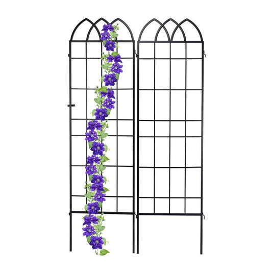 Metal climbing support, set of 2