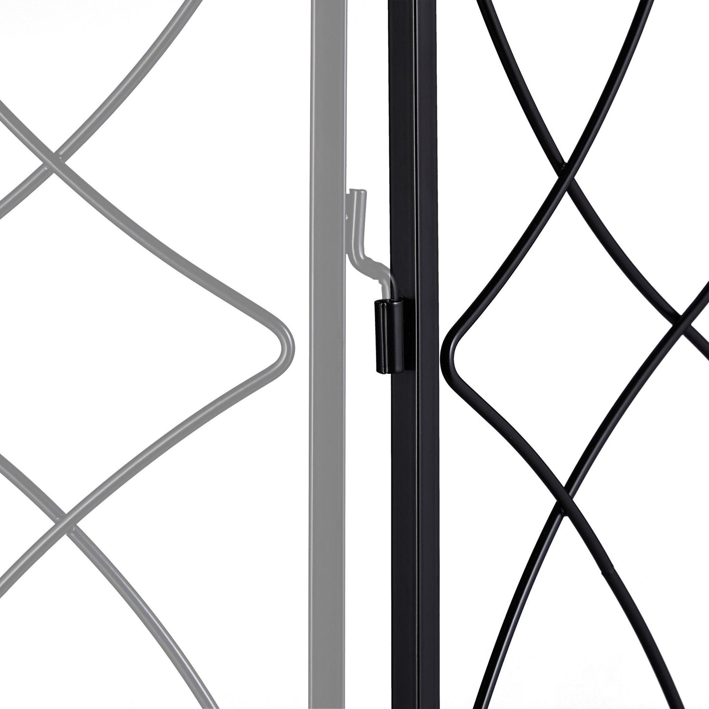 Metal climbing support set of 3