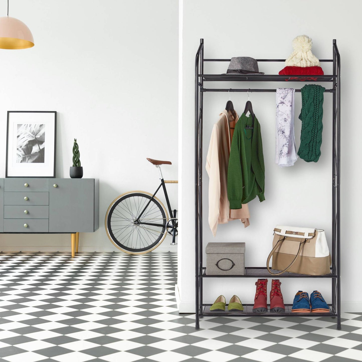 Metal clothes hanger