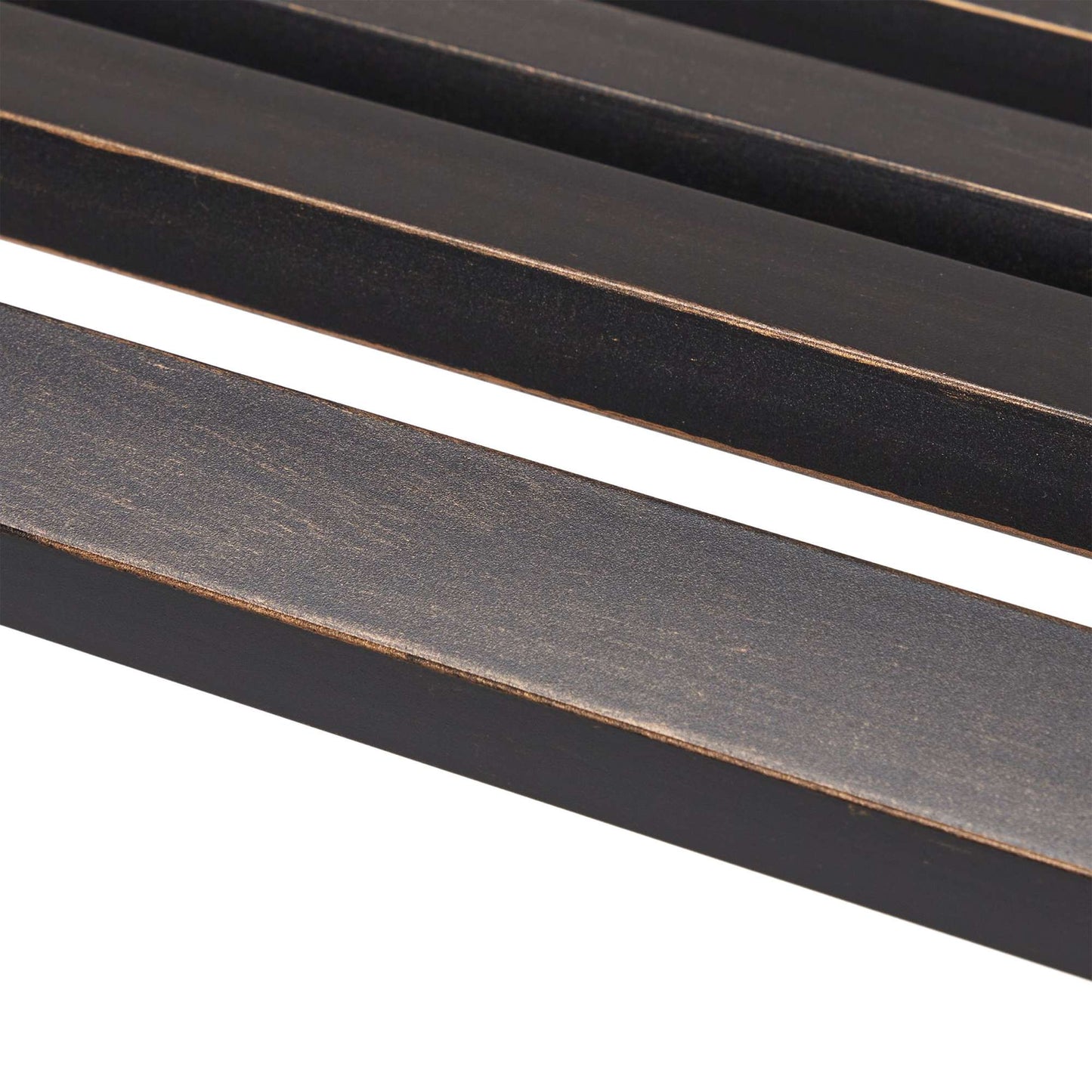 Metal garden bench