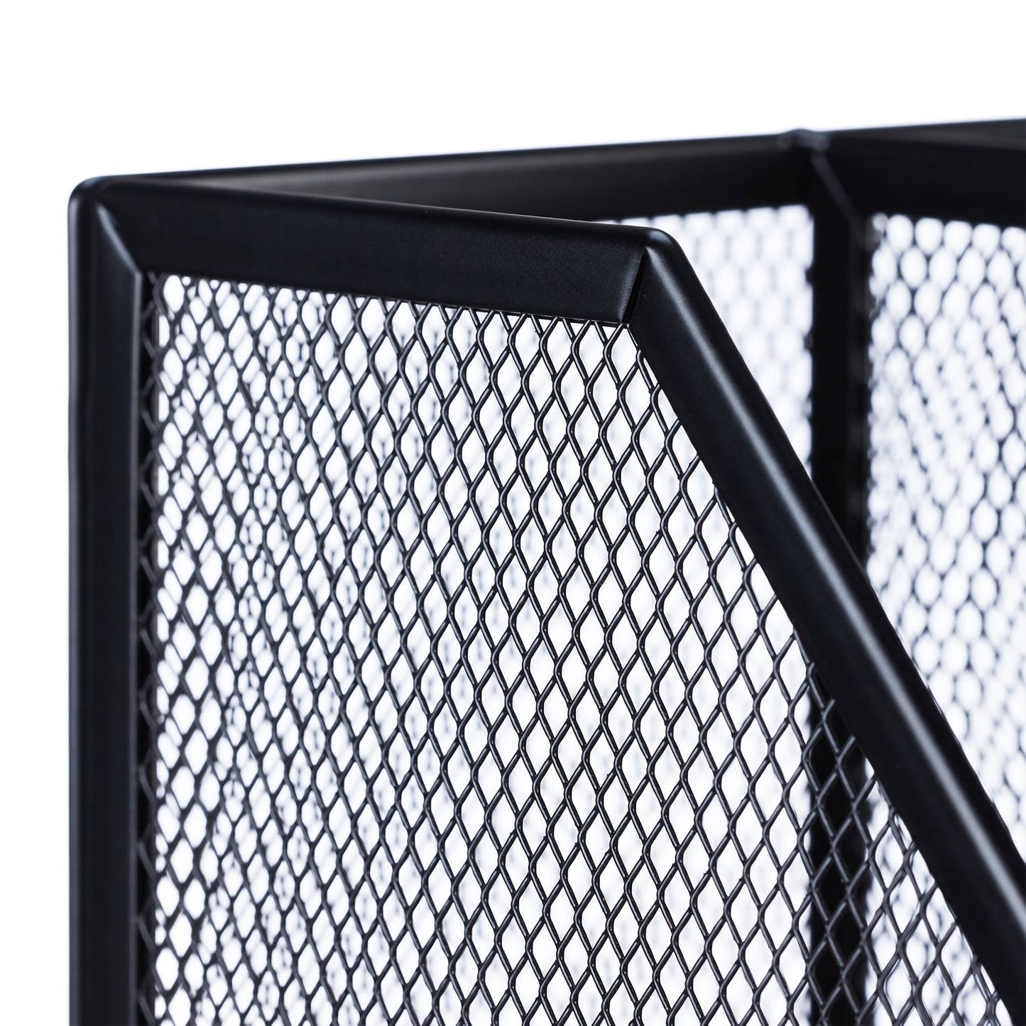 Metal magazine stand