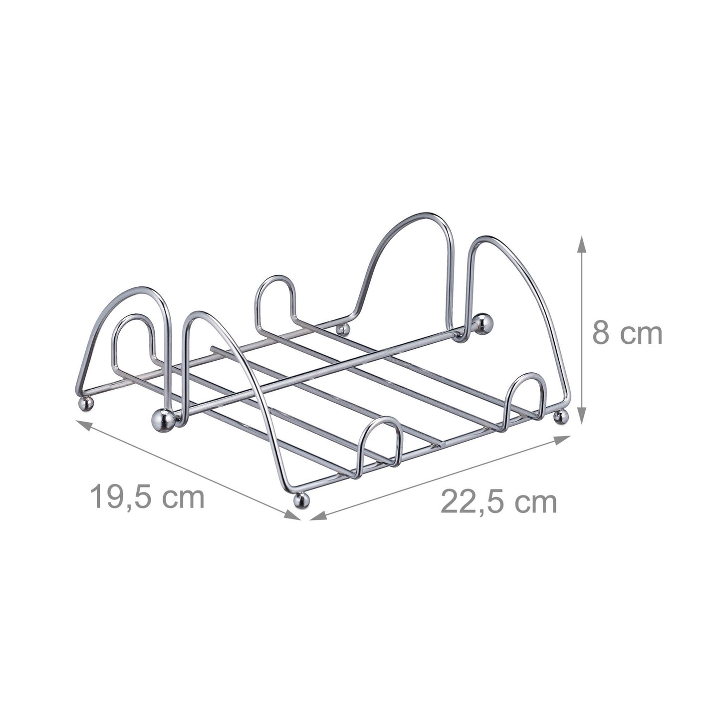 Metal napkin holder