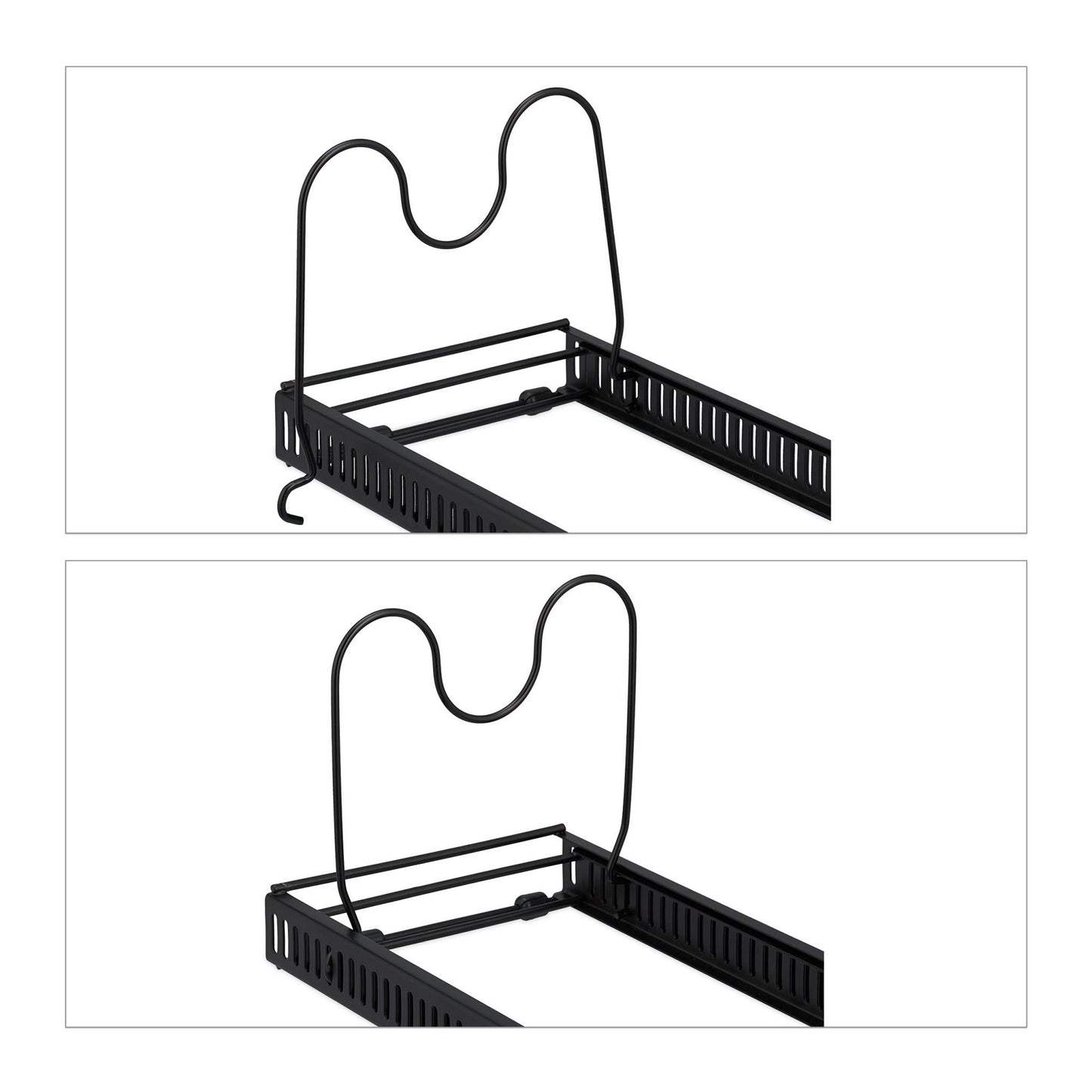 Metal pan holder