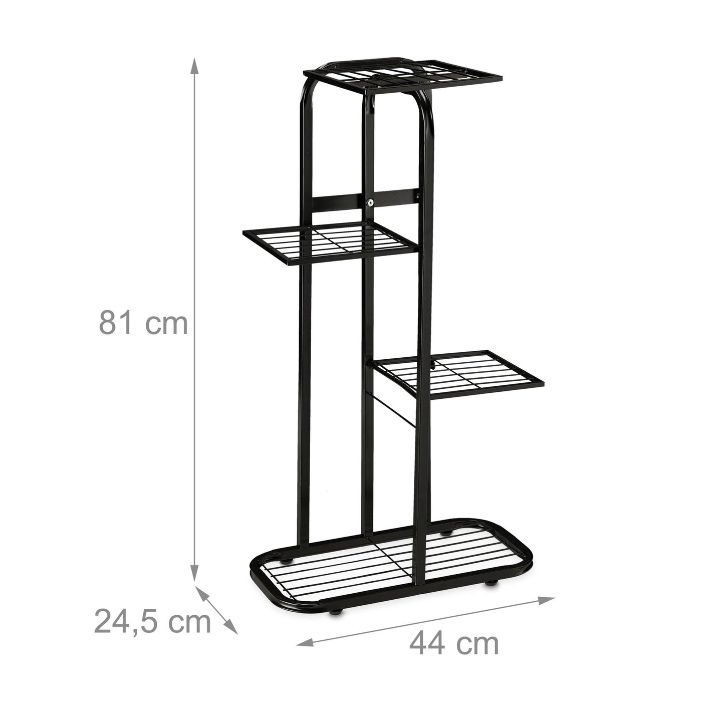 Metal plant shelf 4 levels