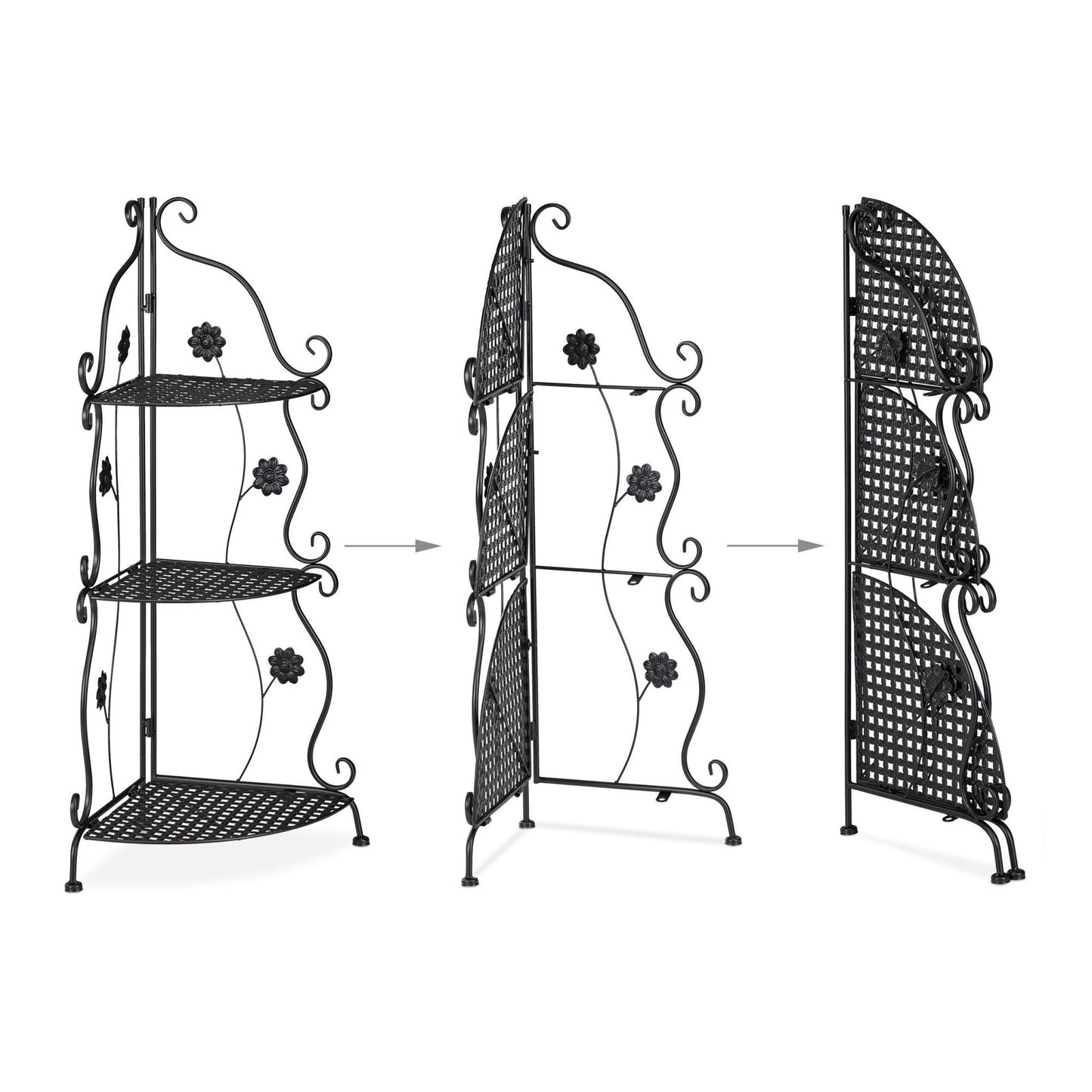 Metal plant stand