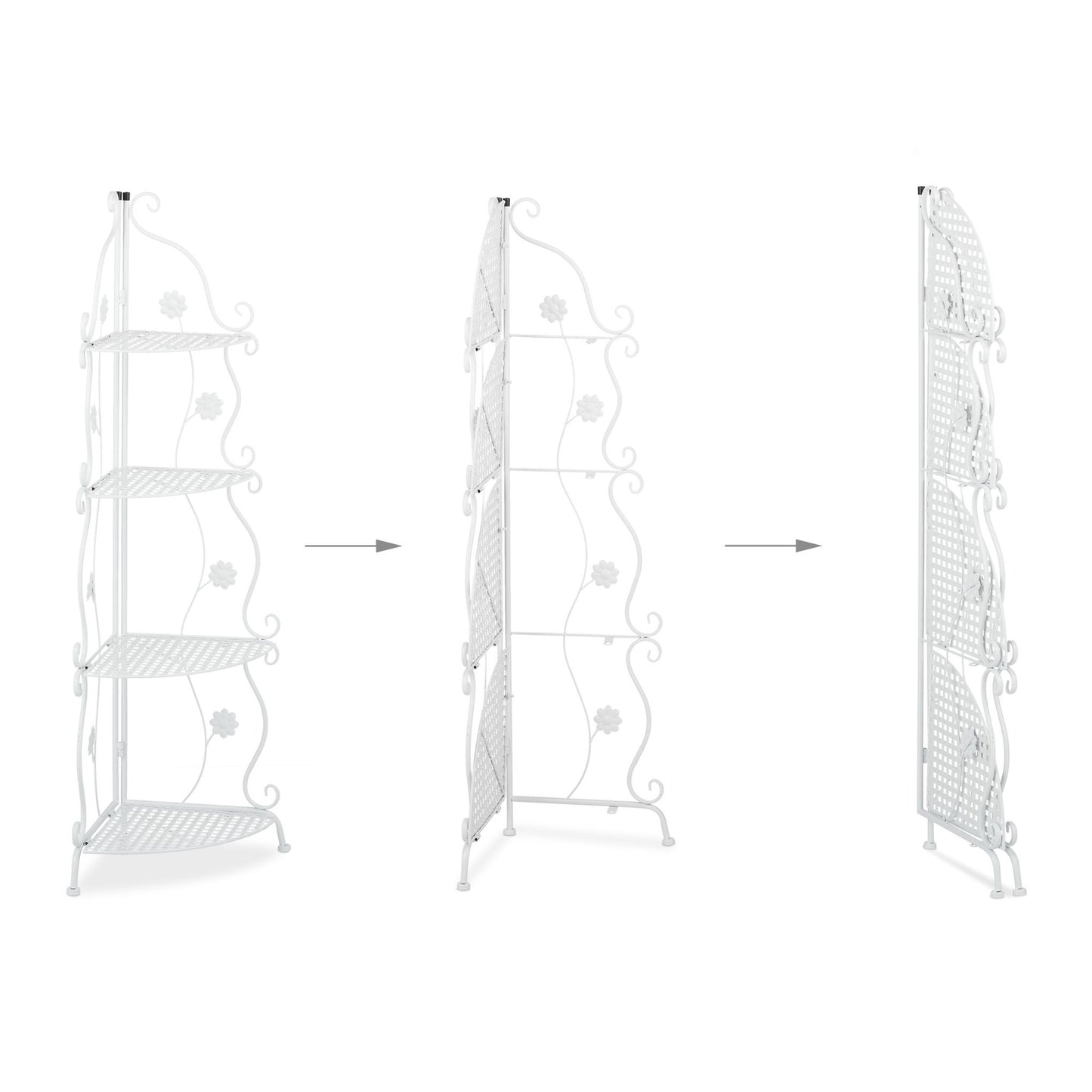 Metal plant stand