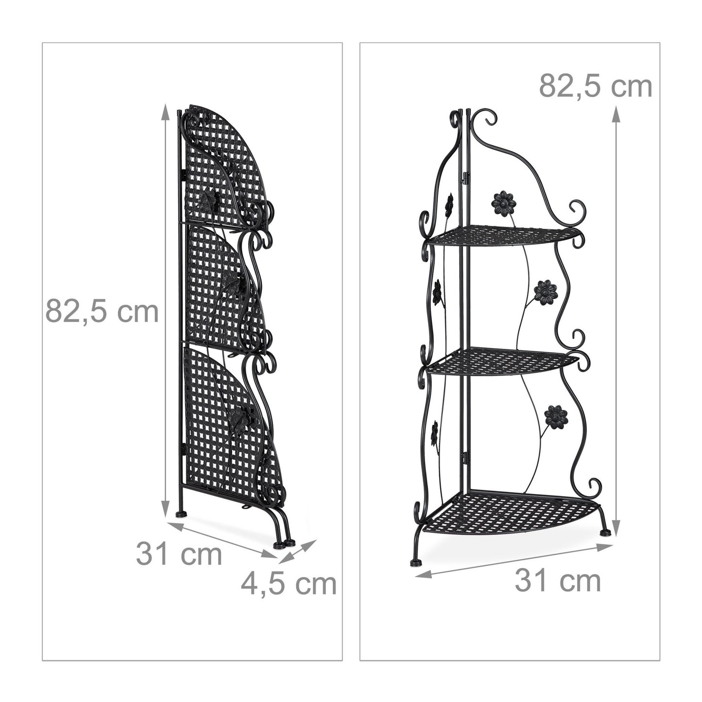 Metal plant stand