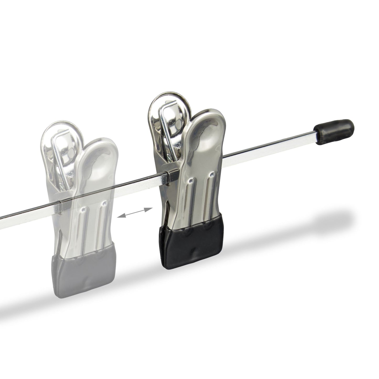 Metal trouser hangers Packs of 20