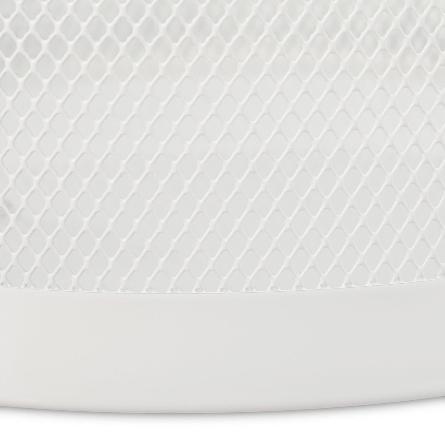 Metal wastebasket