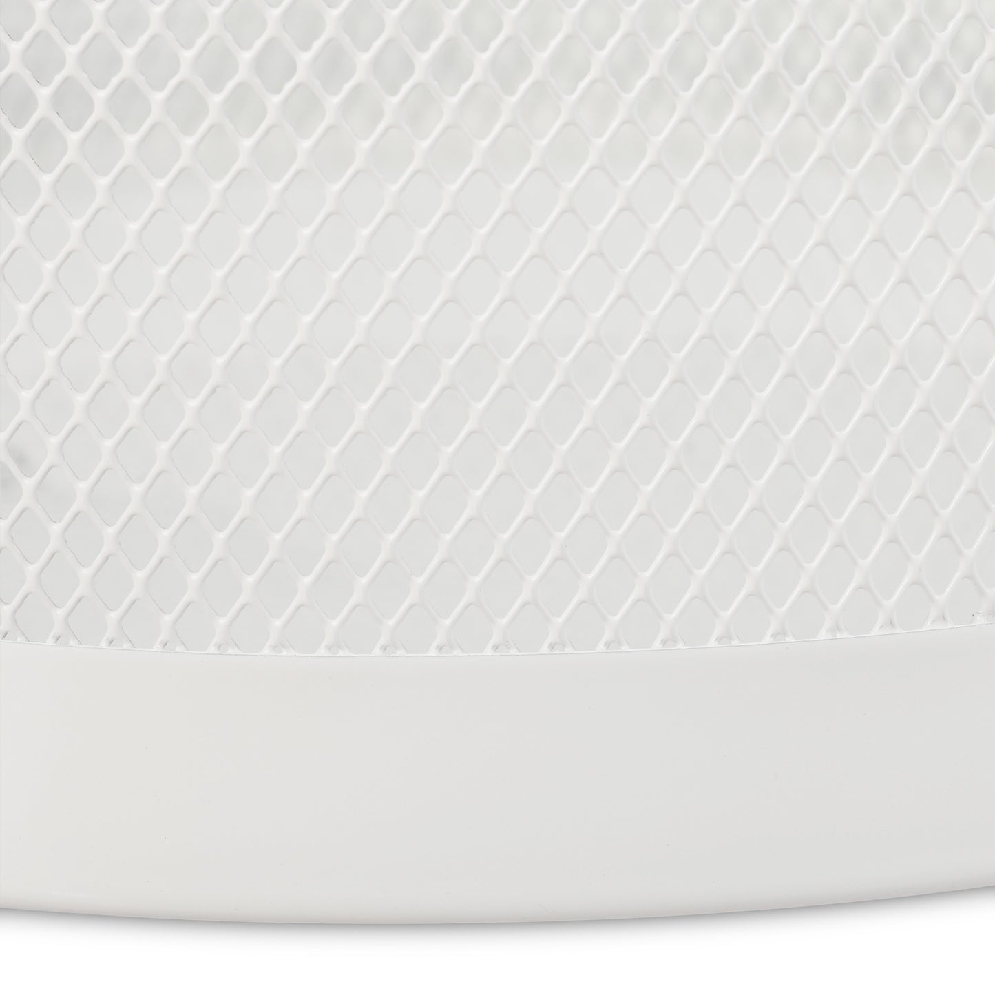 Metal wastebasket