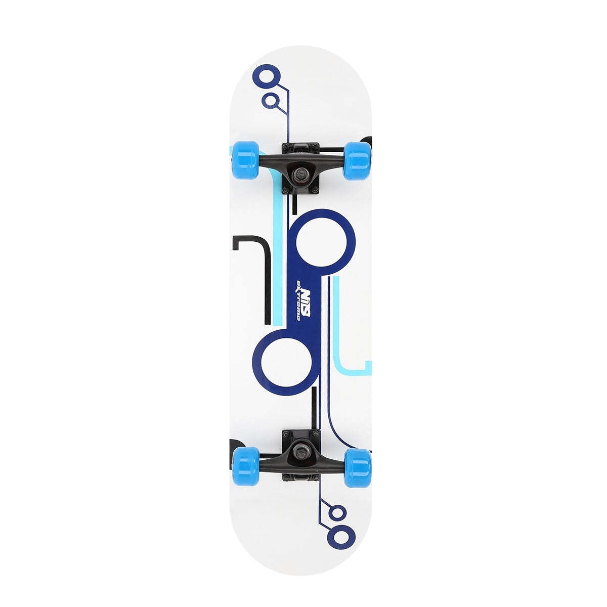 Metro 2 Skateboard, 31"" Deck, Double Kicktail