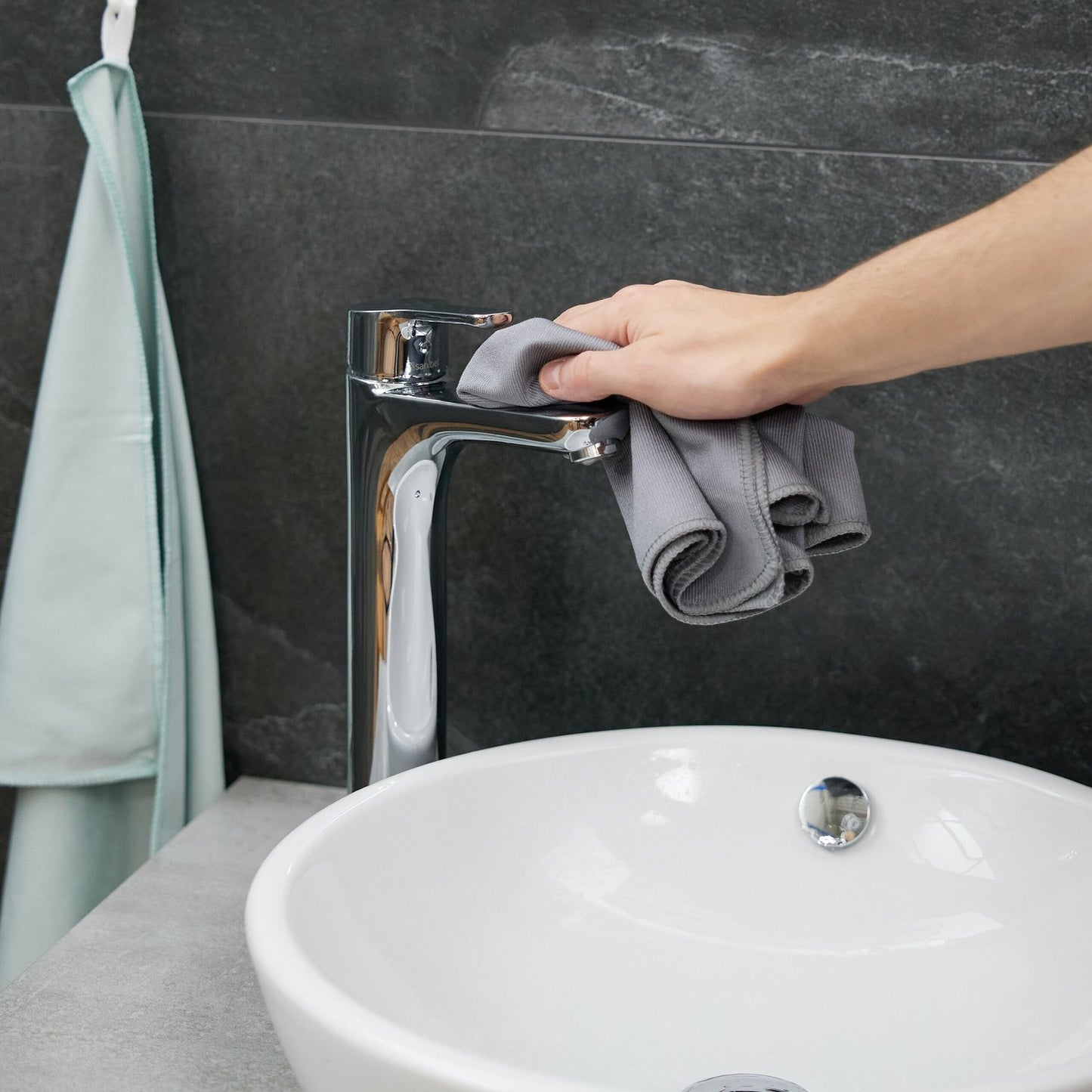 Microfibre Cleaning Cloths Set, 40x60 cm, Washable