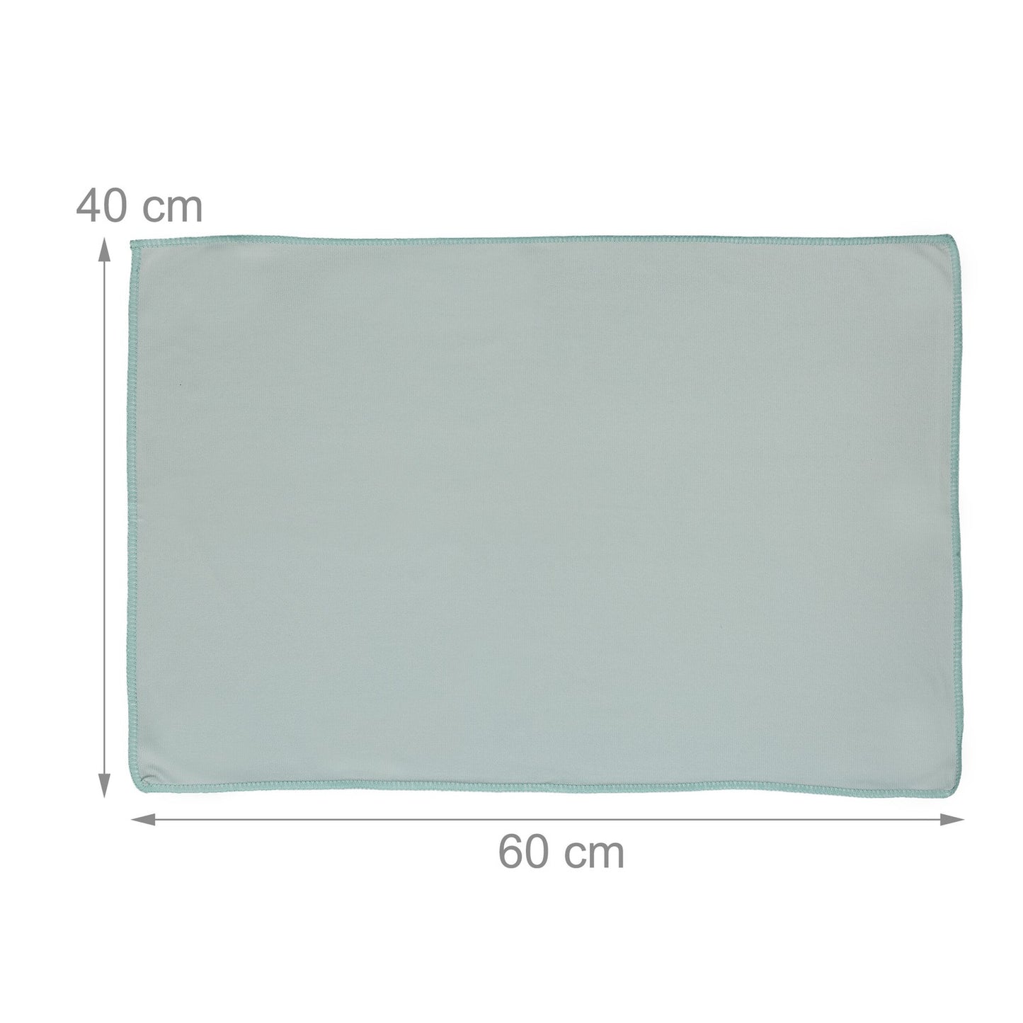 Microfibre Cleaning Cloths Set, 40x60 cm, Washable