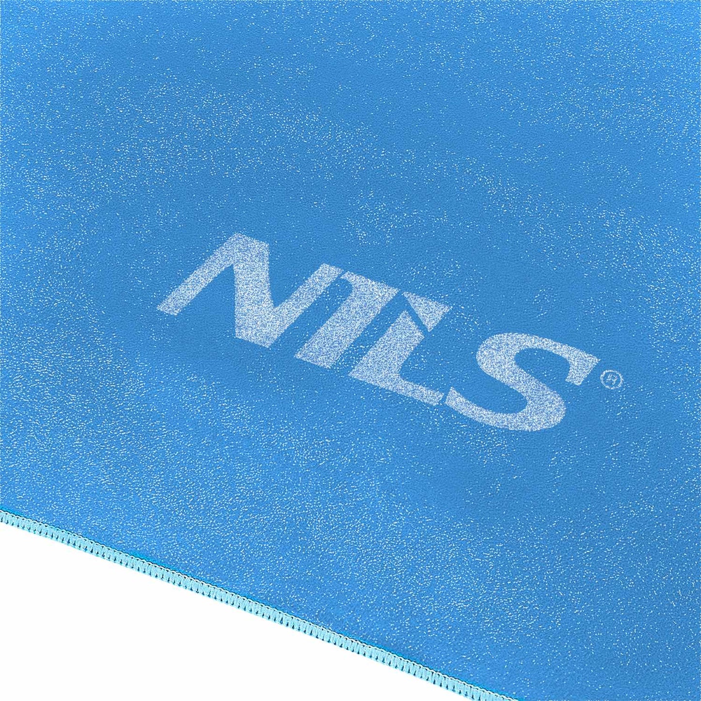 Microfibre Towel 180x100 cm, Dark Blue/Light Blue
