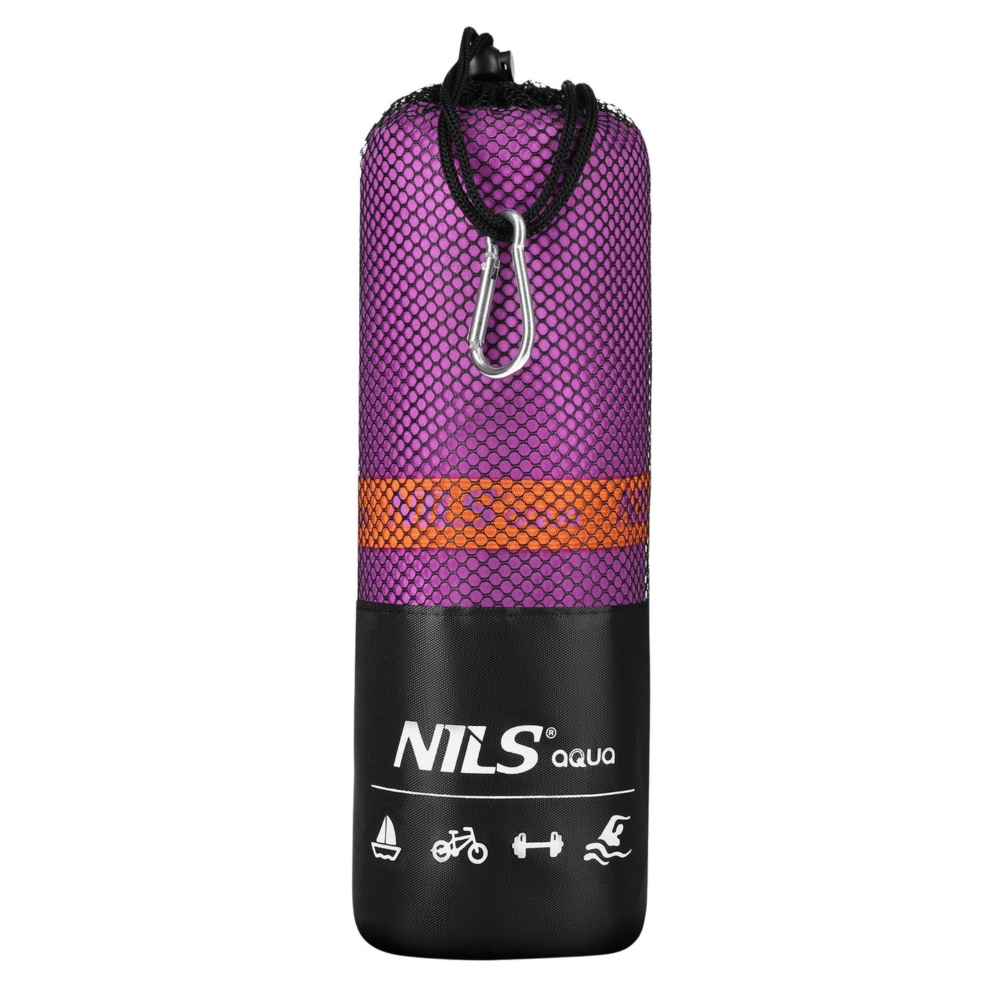 Microfibre Towel 180x100 cm, Purple