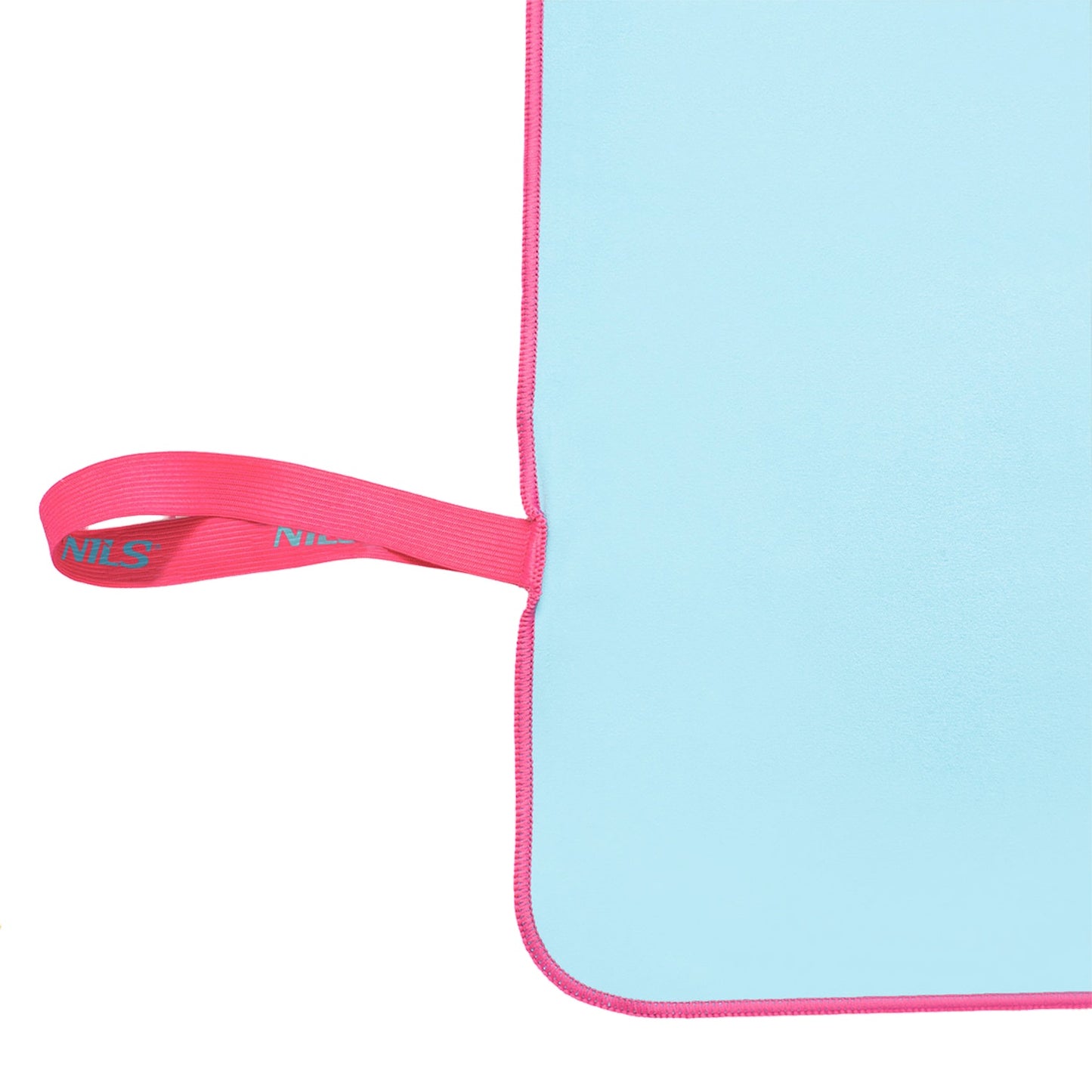 Microfibre Towel, Blue-Pink, 200x90 cm