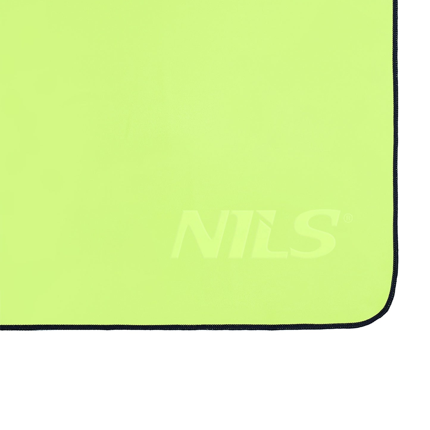 Microfibre Towel, Green-Black, 140x70 cm