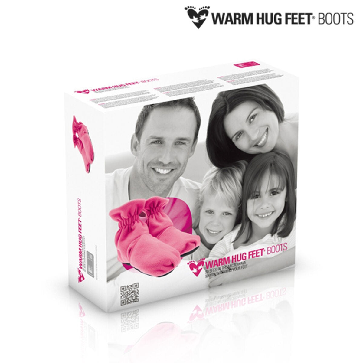 Microwavable Heated Boots with Removable Seed Bags