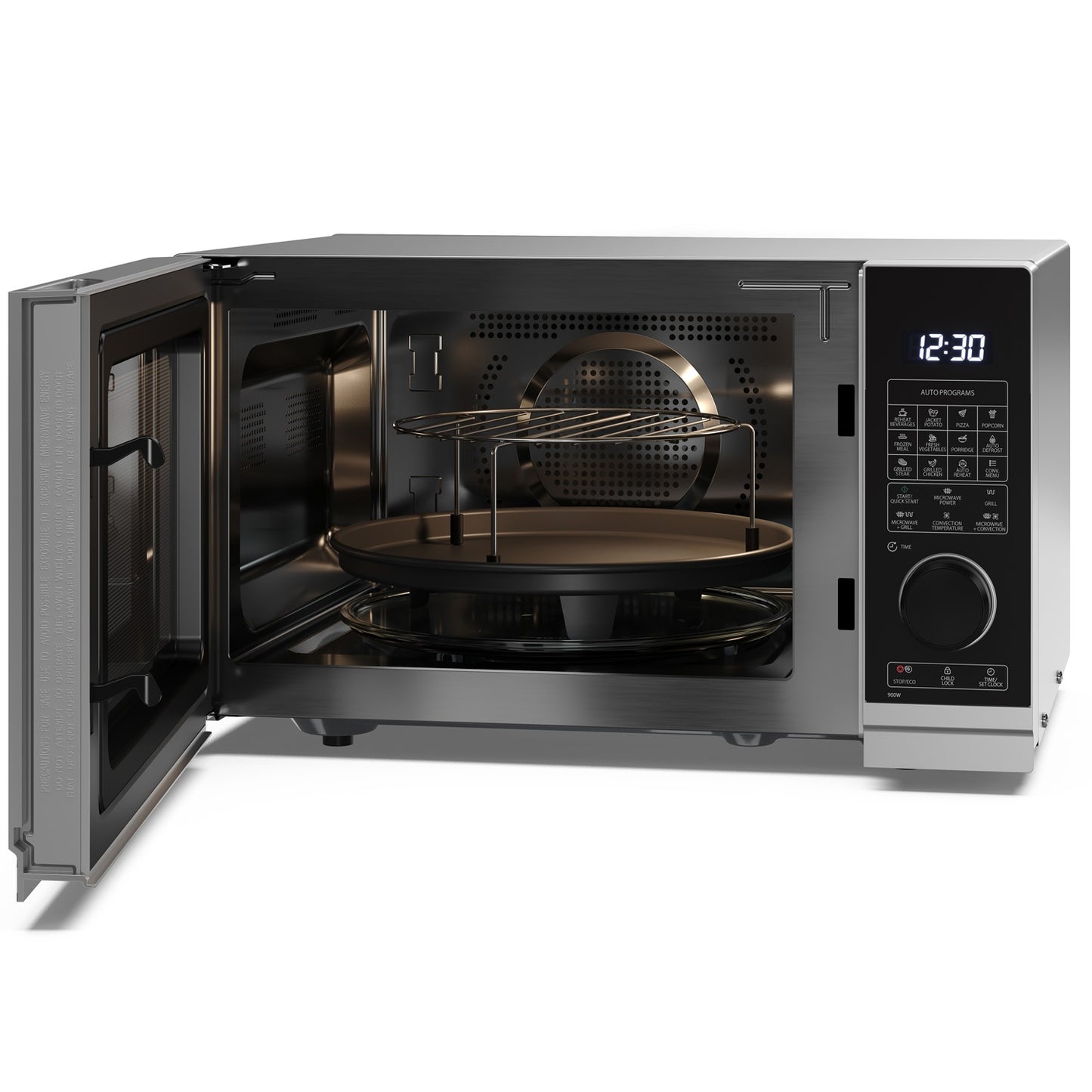 Microwave Oven 25L, Digital Panel, Grill Function