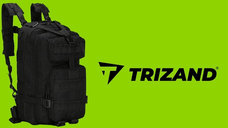 Military backpack XL black
